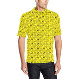 Duck Pattern Print Design 02 Men's All Over Print Polo Shirt
