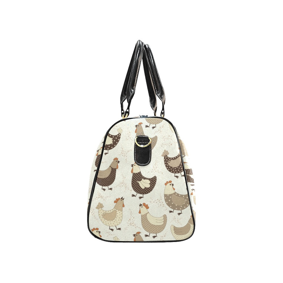 Cute rooster chicken cock Travel Bag