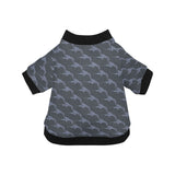 Swordfish Pattern Print Design 03 All Over Print Pet Dog Round Neck Fuzzy Shirt