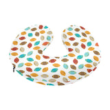 Colorful american football ball pattern U-Shaped Travel Neck Pillow