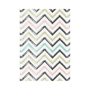 zigzag chevron paint pattern House Flag Garden Flag