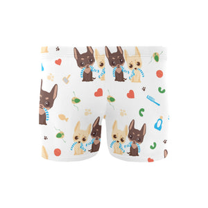 Cute Chihuahua dog pattern Men's Swimming Trunks