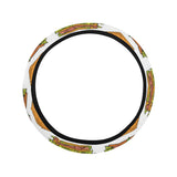 Sandwich Pattern Print Design 02 Car Steering Wheel Cover