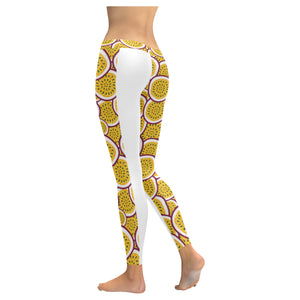 Passion fruits slice pattern Women's Legging Fulfilled In US