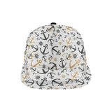 Anchors Rudders pattern All Over Print Snapback Cap