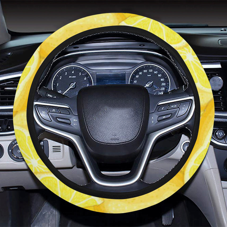 lemon pattern Car Steering Wheel Cover