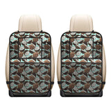 Coconut Pattern Print Design 03 Car Seat Back Organizer
