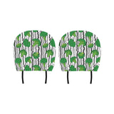 Cool Broccoli pattern Car Headrest Cover