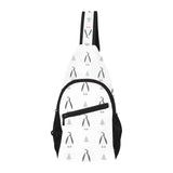 Penguin pattern All Over Print Chest Bag