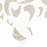 Cool gold moon abstract pattern Tablecloth