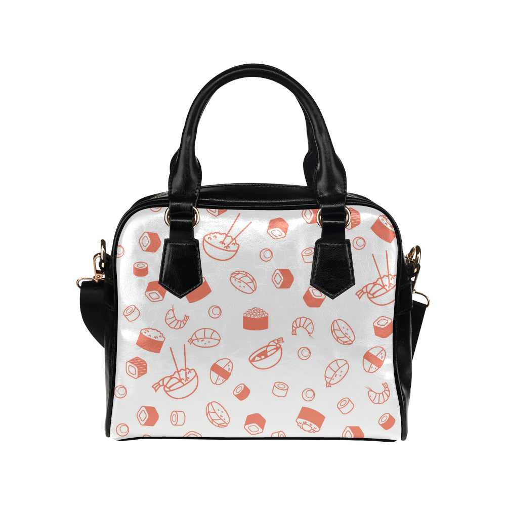 Sushi pattern Shoulder Handbag