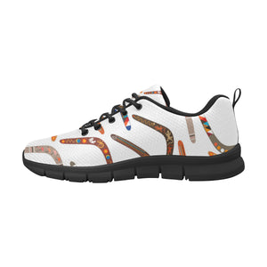 Boomerang Australian aboriginal ornament pattern Men's Sneaker Shoes