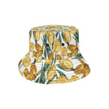 yellow tulips pattern Unisex Bucket Hat