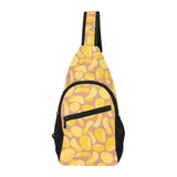 Potato Chips Pattern Print Design 01 All Over Print Chest Bag