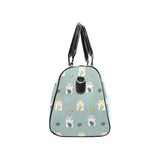 Cute hamster cheese pattern Travel Bag