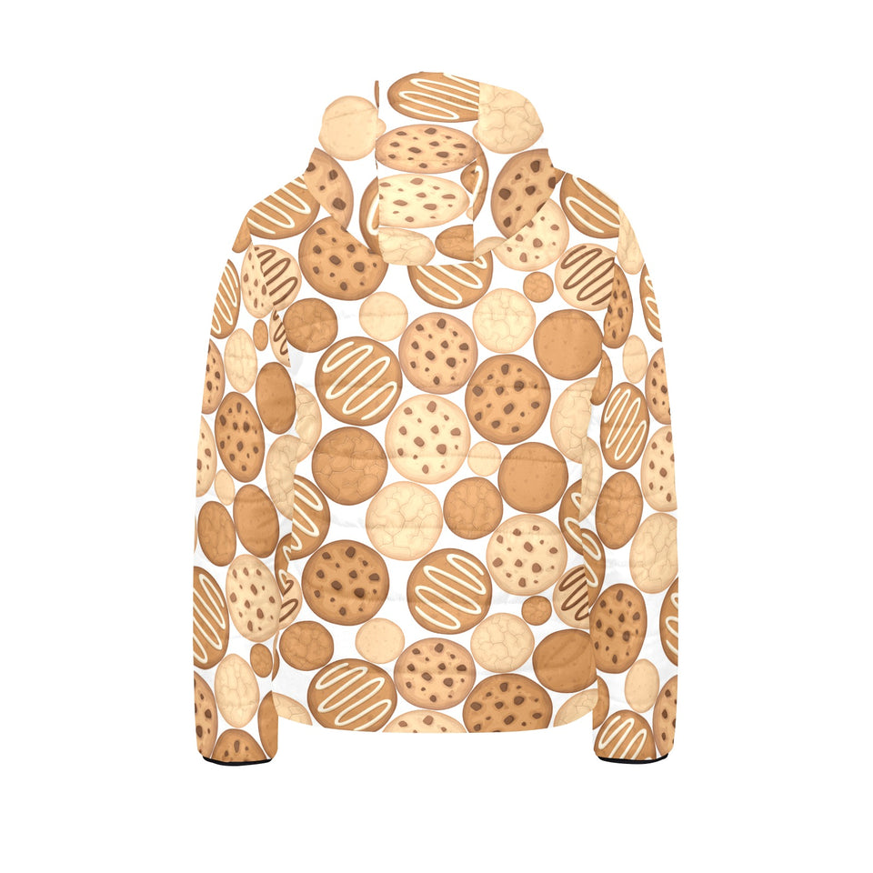 Various cookie pattern Kids' Boys' Girls' Padded Hooded Jacket