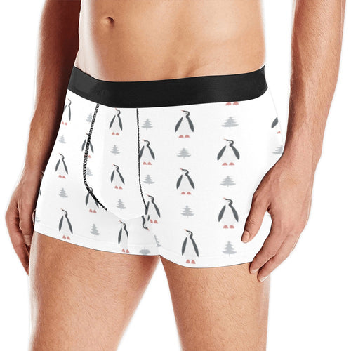 Penguin pattern Men's All Over Print Boxer Briefs Men's Underwear