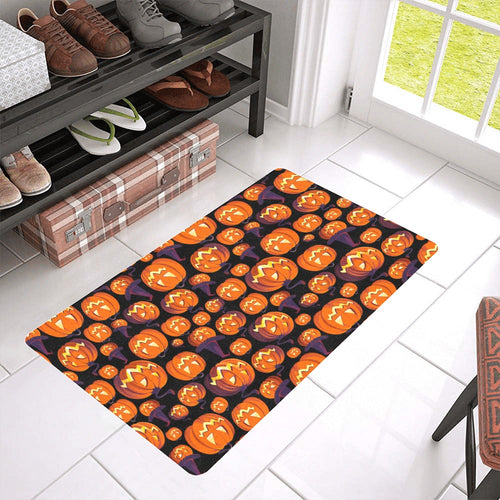 Halloween Pumpkin pattern Doormat
