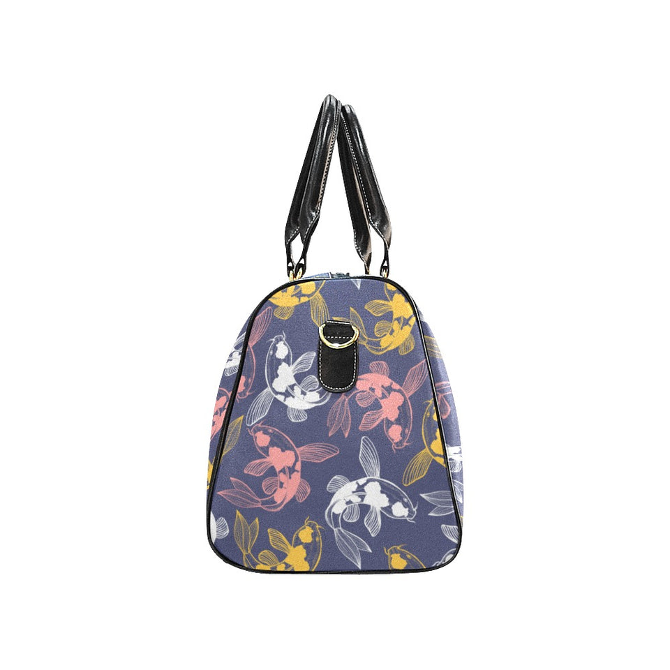 Koi Fish Carp Fish pattern Travel Bag
