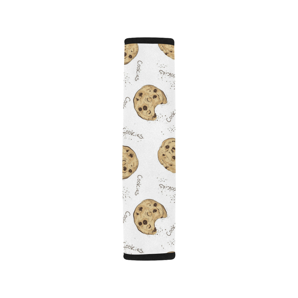 Sketch style cookie pattern Car Seat Belt Cover