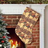 Camel polynesian tribal design pattern Christmas Stocking