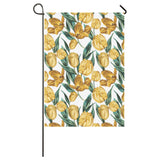 yellow tulips pattern House Flag Garden Flag