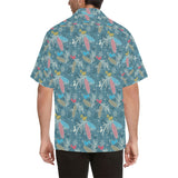 Squirrel Pattern Print Design 01 Men's All Over Print Hawaiian Shirt (Model T58)