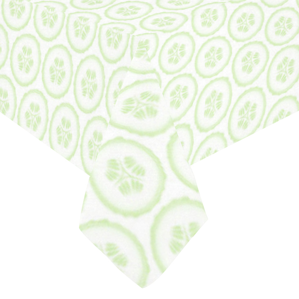 Cucumber pattern background Tablecloth