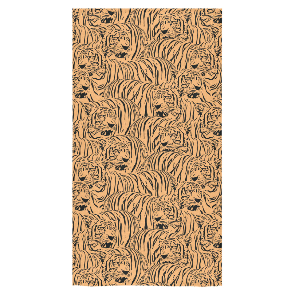 Bengal tigers pattern Bath Towel