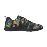 Bowling balls flame pattern Men's Sneaker Shoes