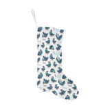 Pigeon Pattern Print Design 02 Christmas Stocking