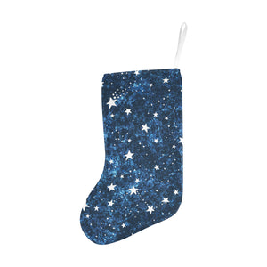 Night sky star pattern Christmas Stocking