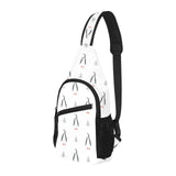 Penguin pattern All Over Print Chest Bag
