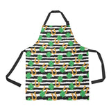 Horseshoes Pattern Print Design 01 All Over Print Adjustable Apron