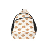 Pancake Pattern Print Design 01 All Over Print Chest Bag