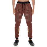 Fancy Carp red background Unisex Casual Sweatpants