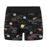 space pattern Men's All Over Print Boxer Briefs Men's Underwear