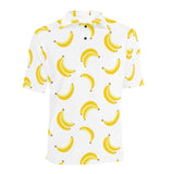 Banana pattern Men's All Over Print Polo Shirt