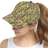 papaya design pattern All Over Print Snapback Cap