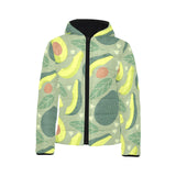 Avocado pattern Kids' Boys' Girls' Padded Hooded Jacket