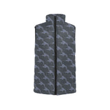 Swordfish Pattern Print Design 03 Men's Padded Vest