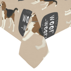 Beagle pattern Tablecloth
