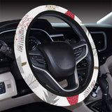 Cute Christmas tree pattern Car Steering Wheel Cover