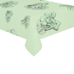 broccoli sketch pattern Tablecloth