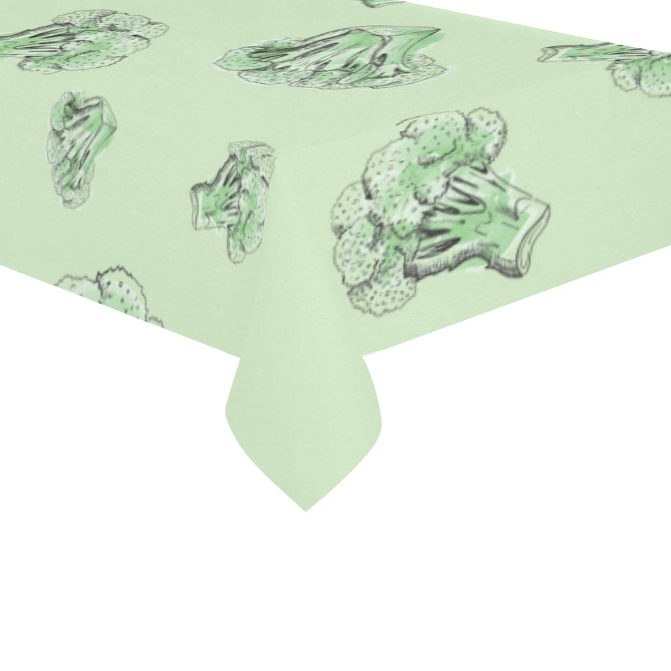 broccoli sketch pattern Tablecloth