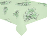 broccoli sketch pattern Tablecloth