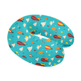 Hot Air Balloon Sky Pattern U-Shaped Travel Neck Pillow
