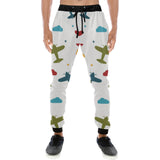 Airplane star cloud colorful Unisex Casual Sweatpants
