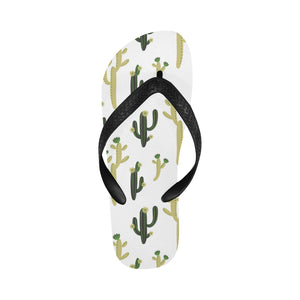 Cute cactus pattern Unisex Flip Flops