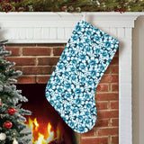 Hibiscus Pattern Print Design 04 Christmas Stocking